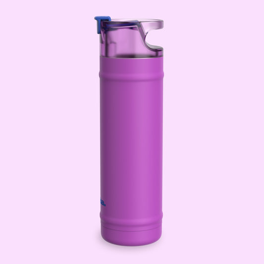 bubba 24 oz DualSip Insulated Stainless Steel Water Bottle - Mood Booster - US 2318