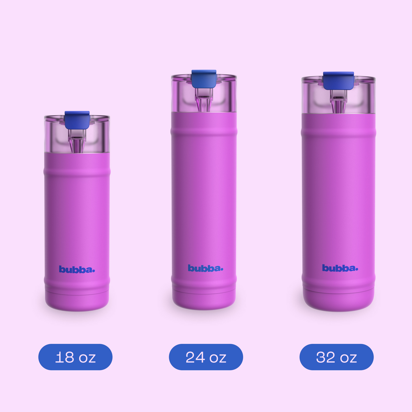 bubba 32 oz DualSip Insulated Stainless Steel Water Bottle - Mood Booster - US 5817