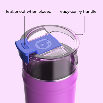 bubba 32 oz DualSip Insulated Stainless Steel Water Bottle - Mood Booster - US 5817