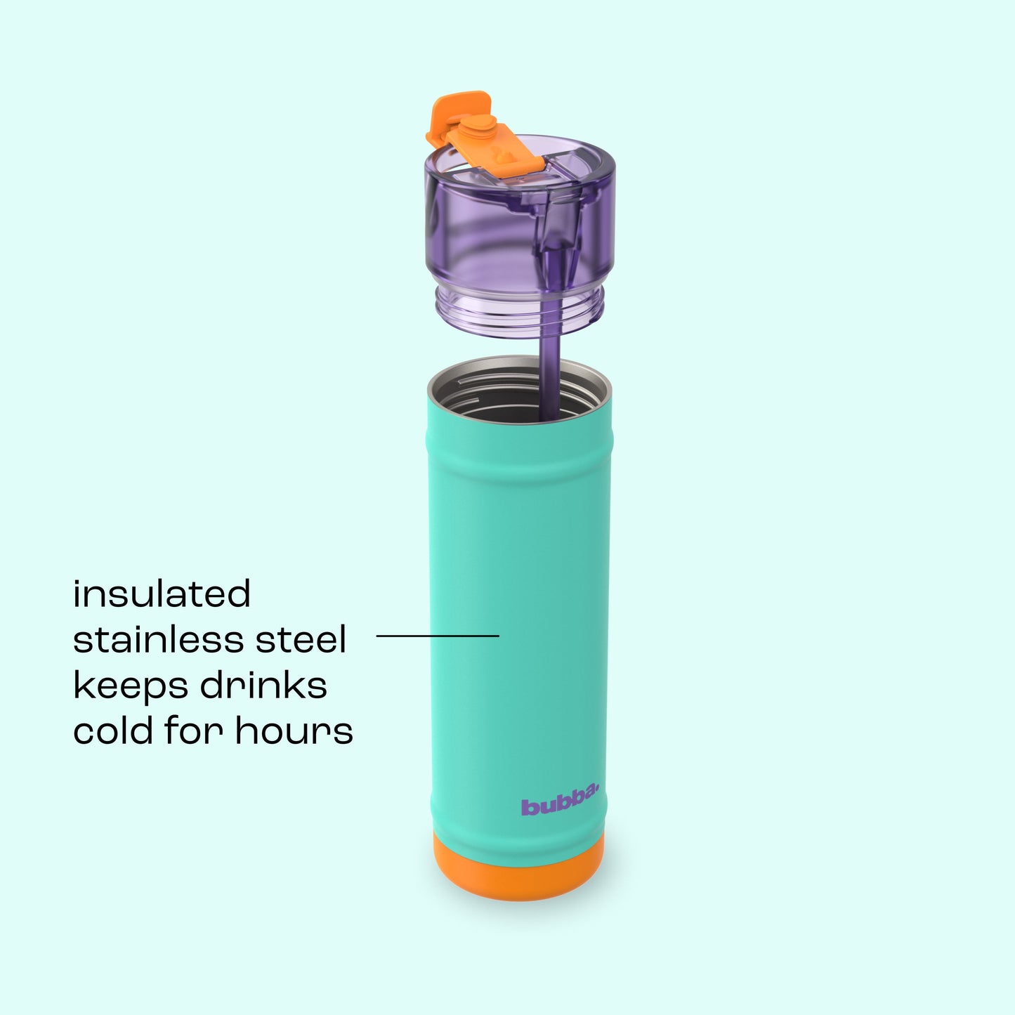 bubba 24 oz DualSip Insulated Stainless Steel Water Bottle -  Field Trip - US 2607