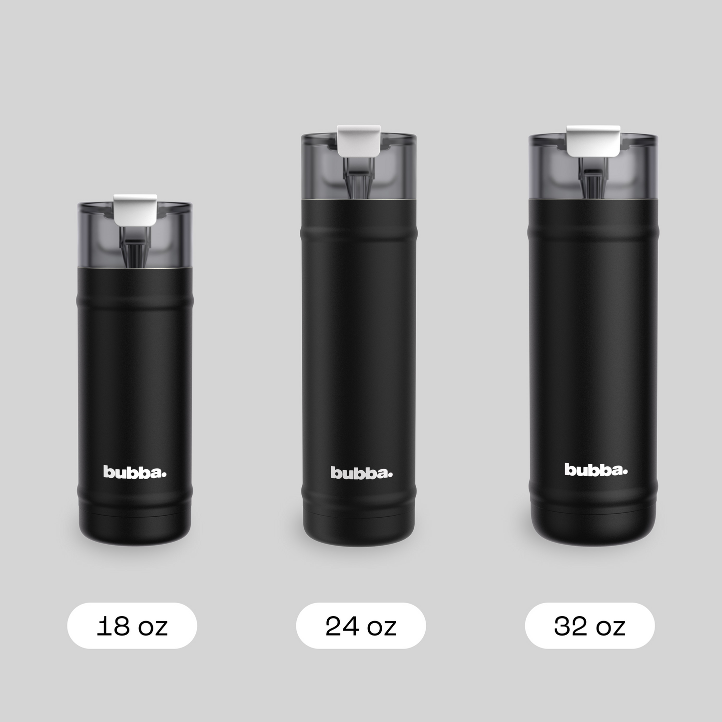 bubba 18 oz DualSip Insulated Stainless Steel Water Bottle -  Office Siren - US 7180