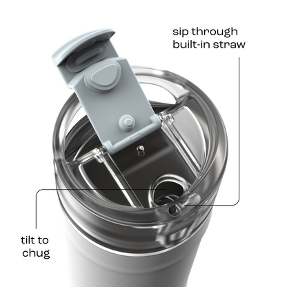 bubba 18 oz DualSip Insulated Stainless Steel Water Bottle - Fresh Kicks - US 5286