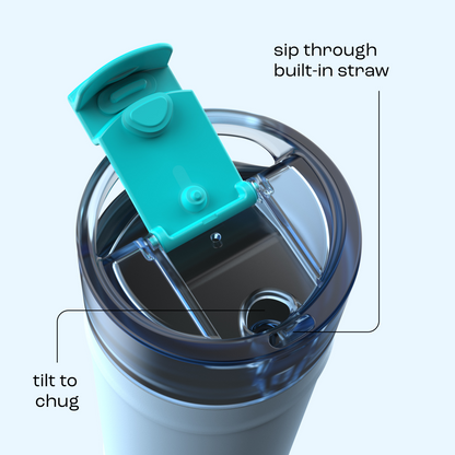 bubba 32 oz DualSip Insulated Stainless Steel Water Bottle - Daydreamin - US 4197