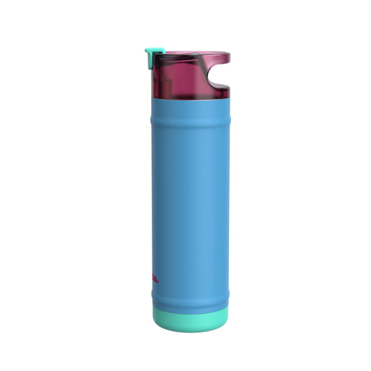 bubba 24 oz DualSip Insulated Stainless Steel Water Bottle - Blue Ribbon - US 2357