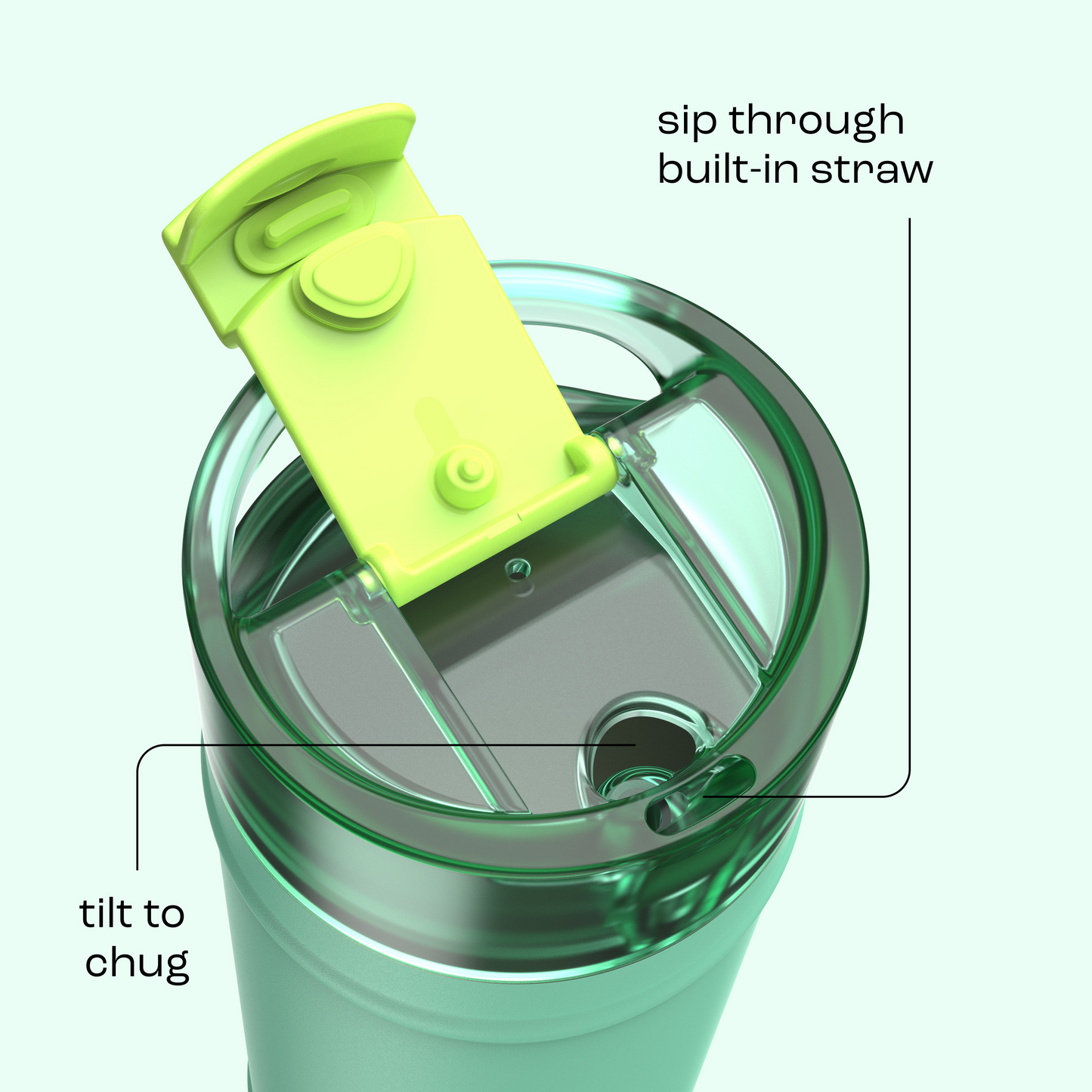 bubba 32 oz DualSip Insulated Stainless Steel Water Bottle - Tropical Eclipse - US 7693