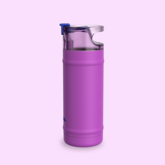 bubba 18 oz DualSip Insulated Stainless Steel Water Bottle - Mood Booster - US 8719