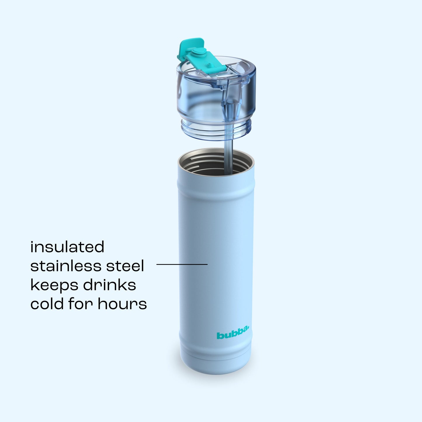 bubba 24 oz DualSip Insulated Stainless Steel Water Bottle - Daydreamin - US 1578