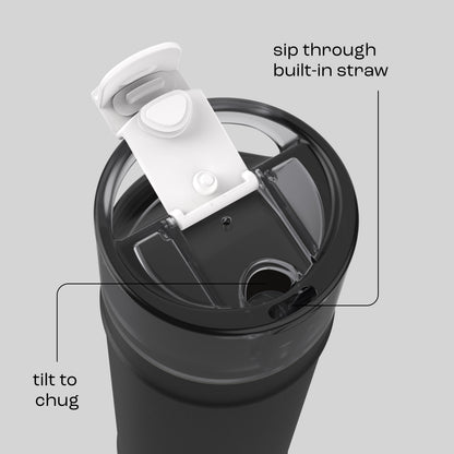 bubba 24 oz DualSip Insulated Stainless Steel Water Bottle - Office Siren - US 1754