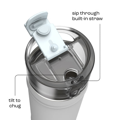 bubba 24 oz DualSip Insulated Stainless Steel Water Bottle - Fresh Kicks - US 5957