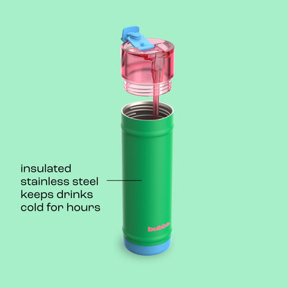 bubba 24 oz DualSip Insulated Stainless Steel Water Bottle - Fresh Serve - US 3634