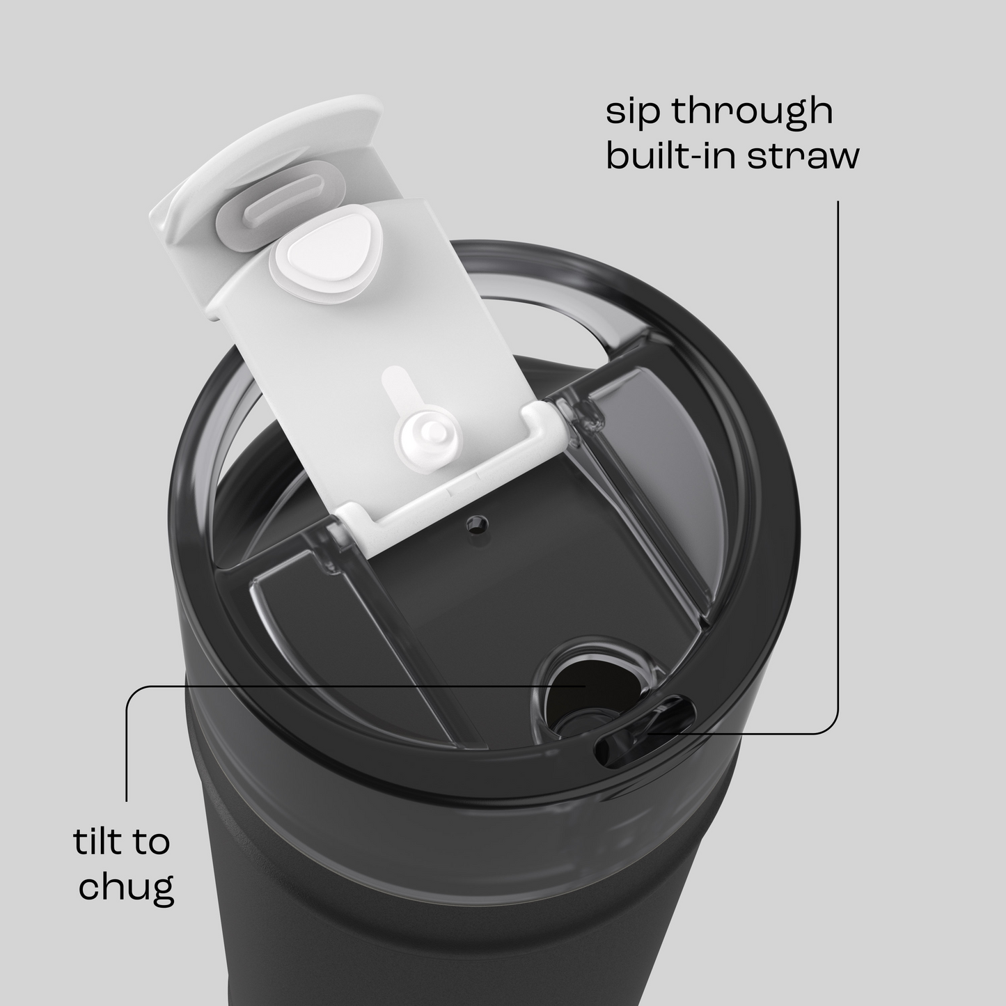 bubba 32 oz DualSip Insulated Stainless Steel Water Bottle - Office Siren - US 1794