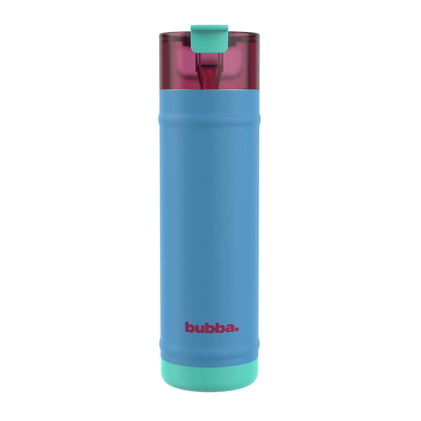 bubba 24 oz DualSip Insulated Stainless Steel Water Bottle - Blue Ribbon - US 2357