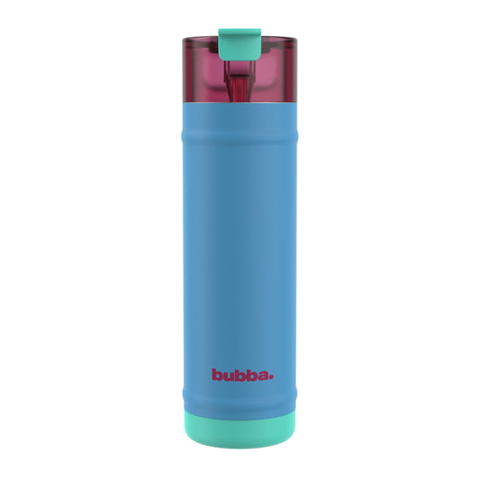 bubba 24 oz DualSip Insulated Stainless Steel Water Bottle - Blue Ribbon - US 2357