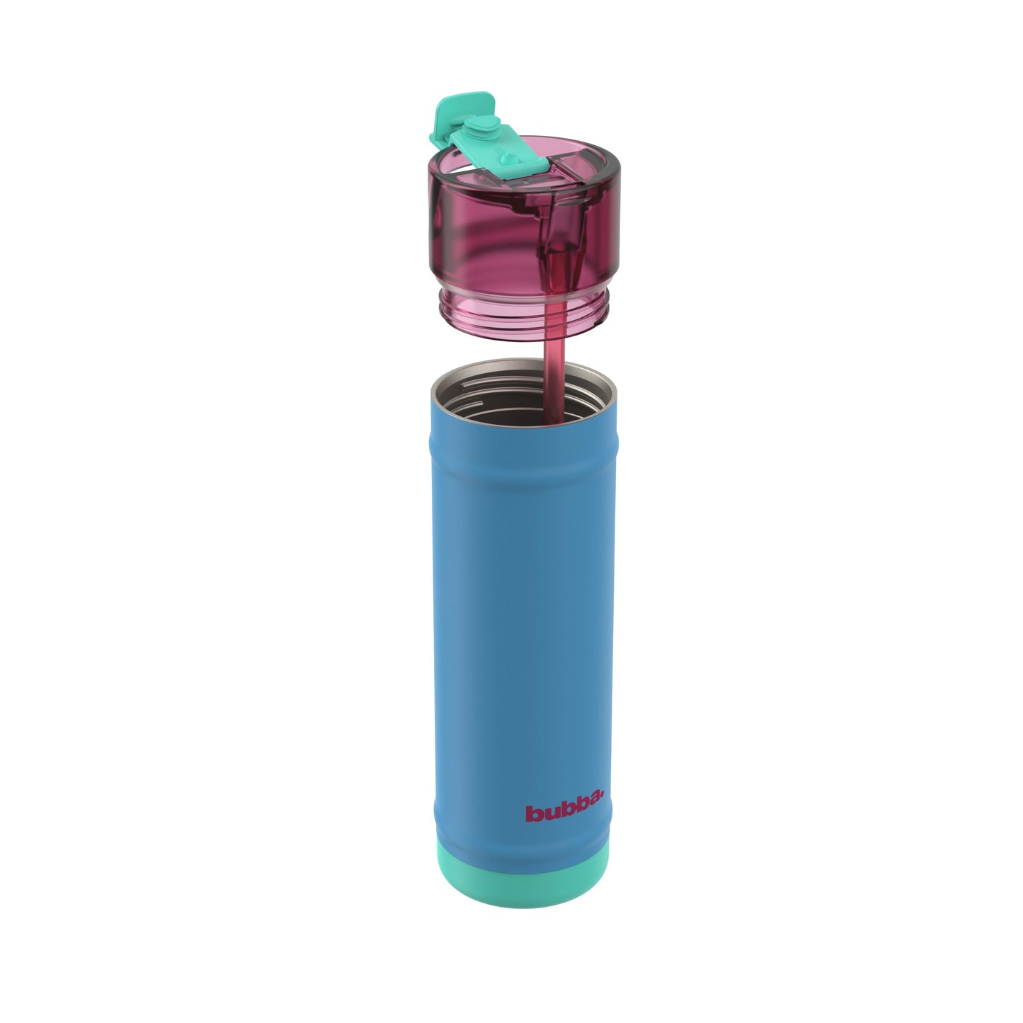 bubba 24 oz DualSip Insulated Stainless Steel Water Bottle - Blue Ribbon - US 2357