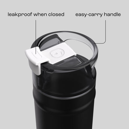 bubba 24 oz DualSip Insulated Stainless Steel Water Bottle - Office Siren - US 1754