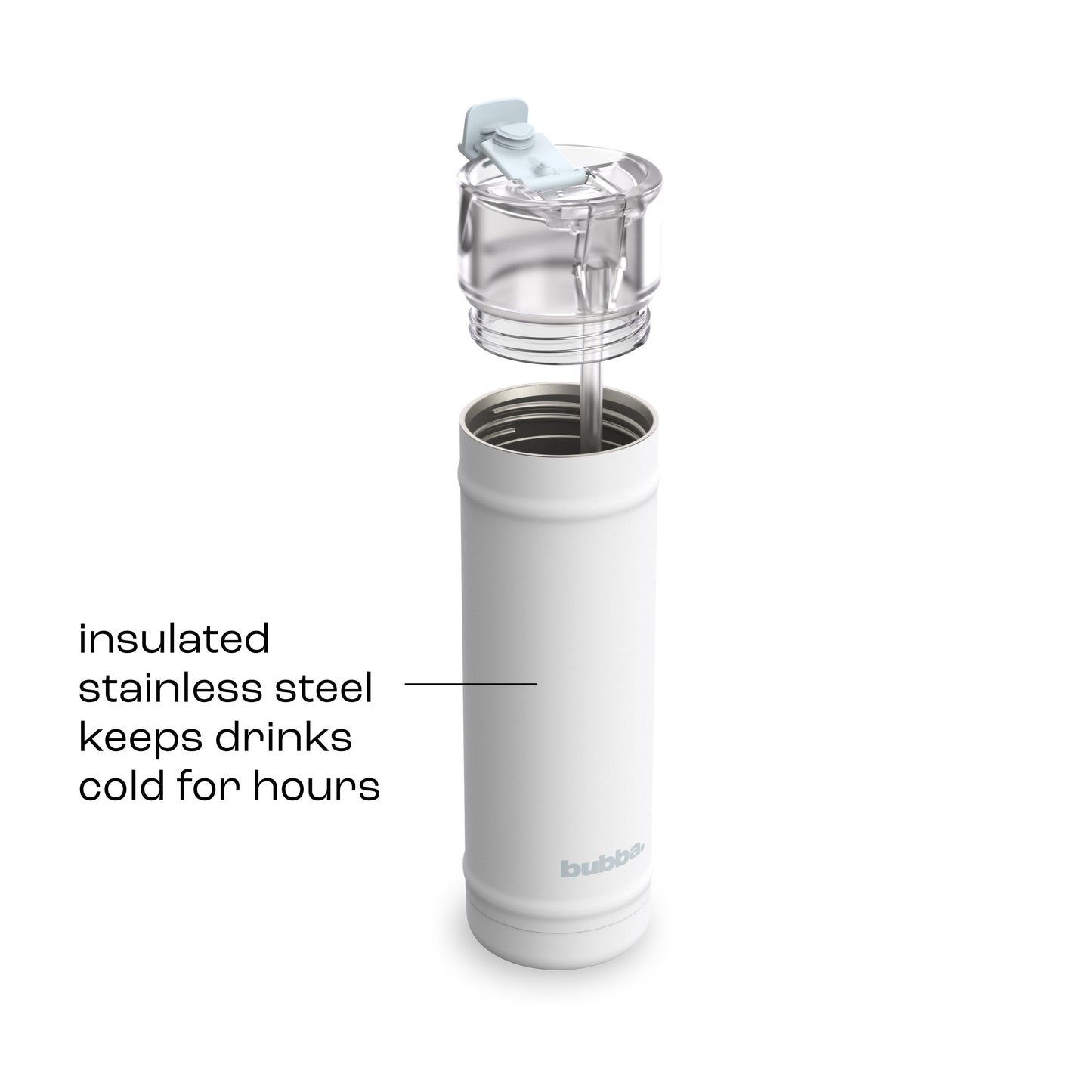 bubba 24 oz DualSip Insulated Stainless Steel Water Bottle - Fresh Kicks - US 5957